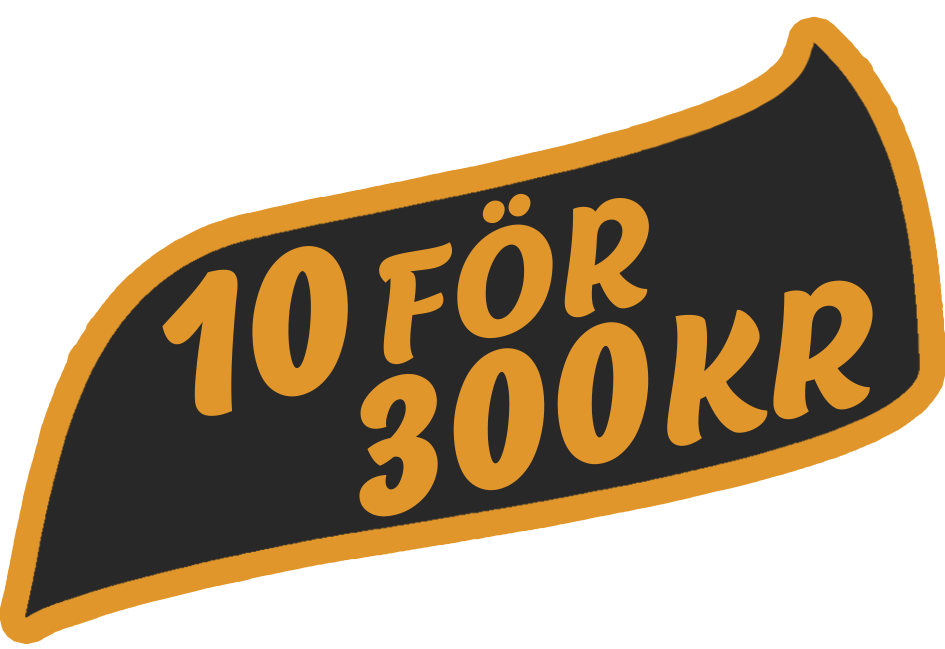 10 för 300kr